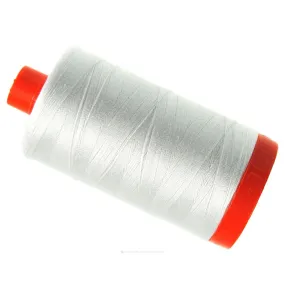 Aurifil 50 WT Cotton Mako Large Spool Thread Natural White