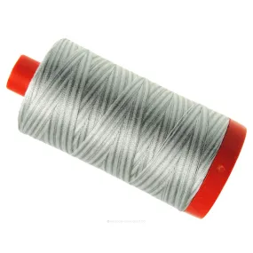 Aurifil 50 WT Cotton Mako Large Spool Thread Silver Moon