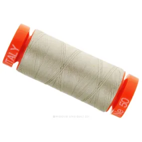 Aurifil 50 WT Cotton Mako Spool Thread Light Grey