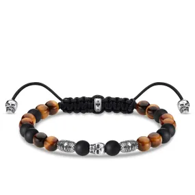 Bracelet Brown Skull