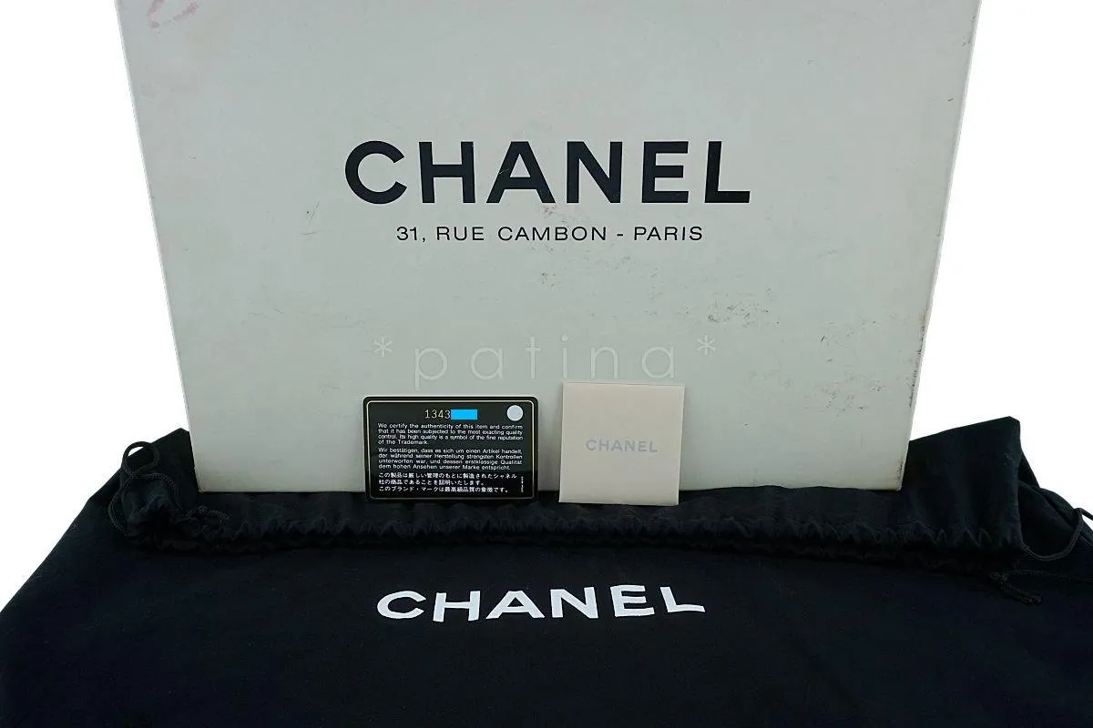 Chanel Black Caviar Classic Jumbo Flap Bag GHW