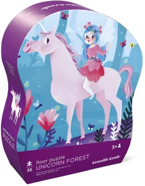 Classic Floor Puzzle 36pc Unicorn Forest