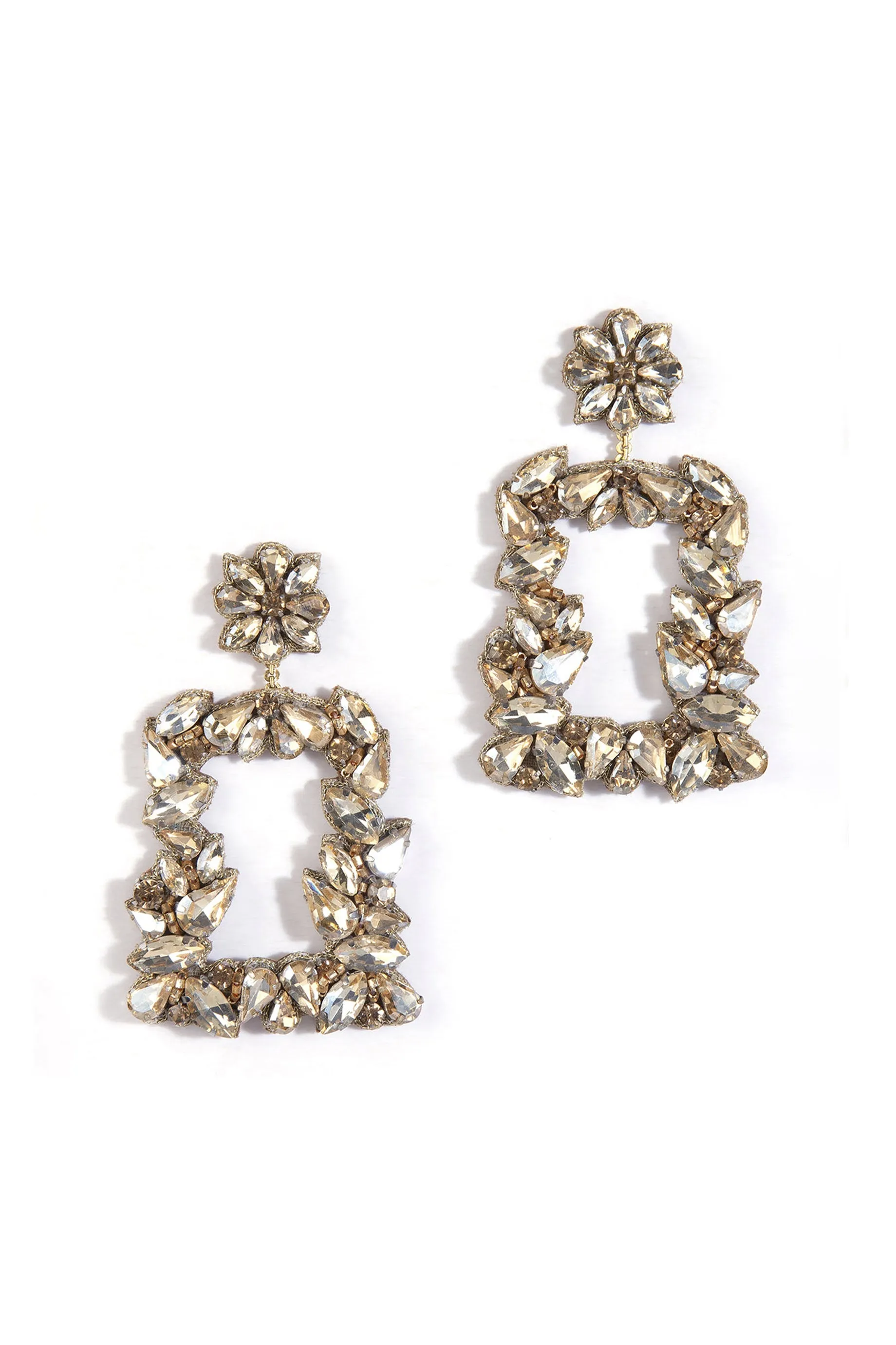 Deepa Gurnani Anushka Earring - Gold