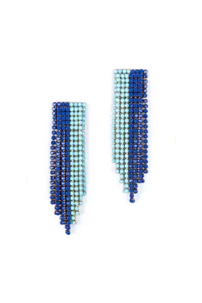 Deepa Gurnani Rayla Earring - Cobalt