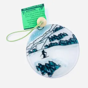 Fair Trade Ornament 55 Skiier