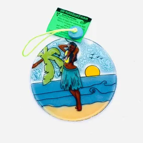 Fair Trade Ornament 89 Hula Girl