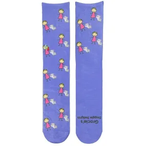 Gracie's Doggie Delights Socks Unisex Crew Sock