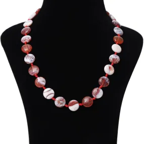 Imeora Knotted MultiGem Stone Necklace