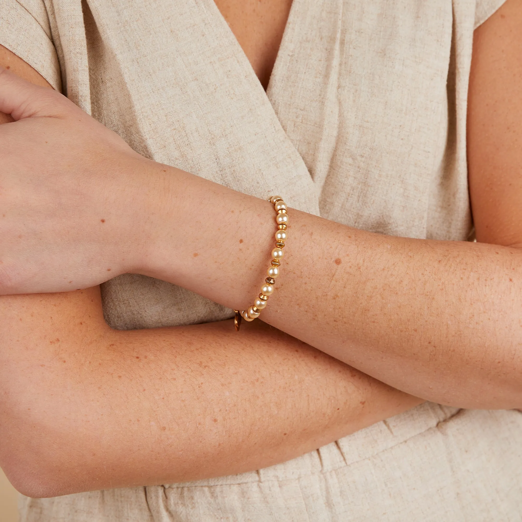 Pearl Wrap Bracelet