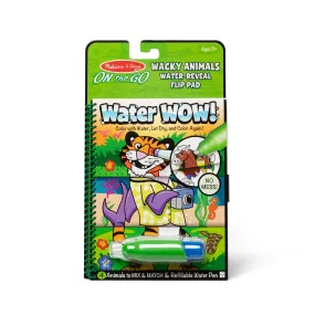 Water Wow! Water-Reveal Flip Pad - Wacky Animals