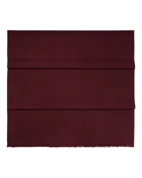 Women's Pashmina Cashmere Shawl Claret Red