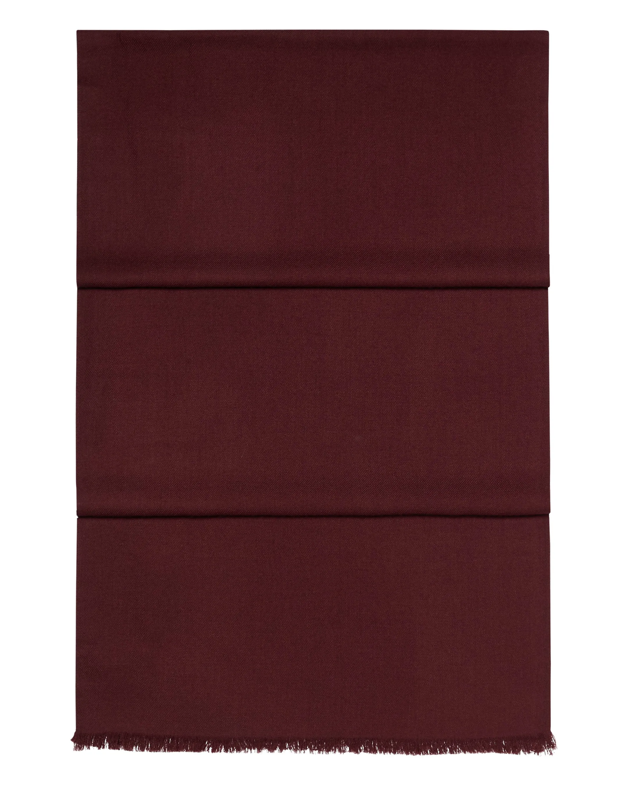 Women's Pashmina Cashmere Stole Claret Red